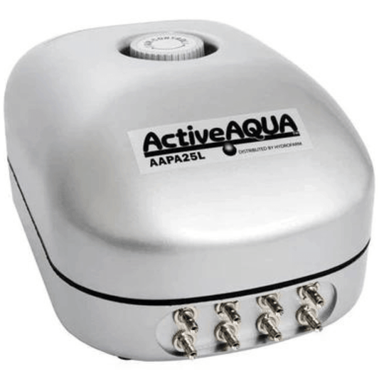 Active Aqua Air Pump, 8 Outlets, 12W, 25 L/min AAPA25L Planting & Watering