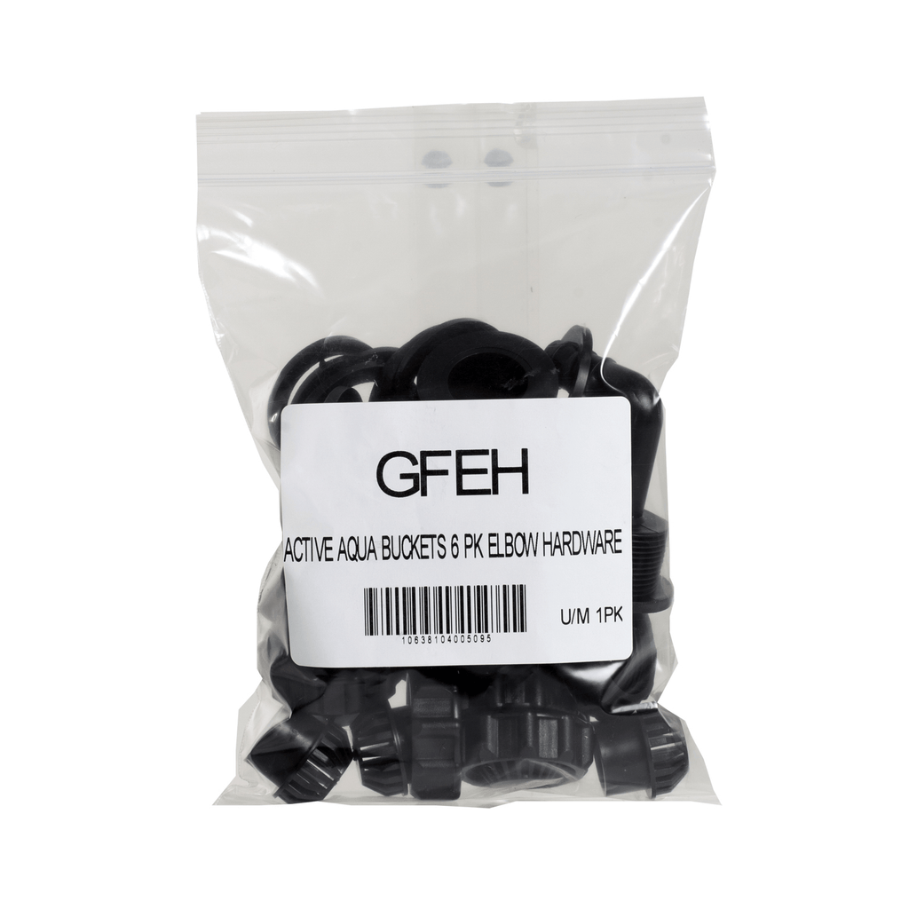 Active Aqua Grow Flow Elbow Hardware Kit pack of 6 product image 2
