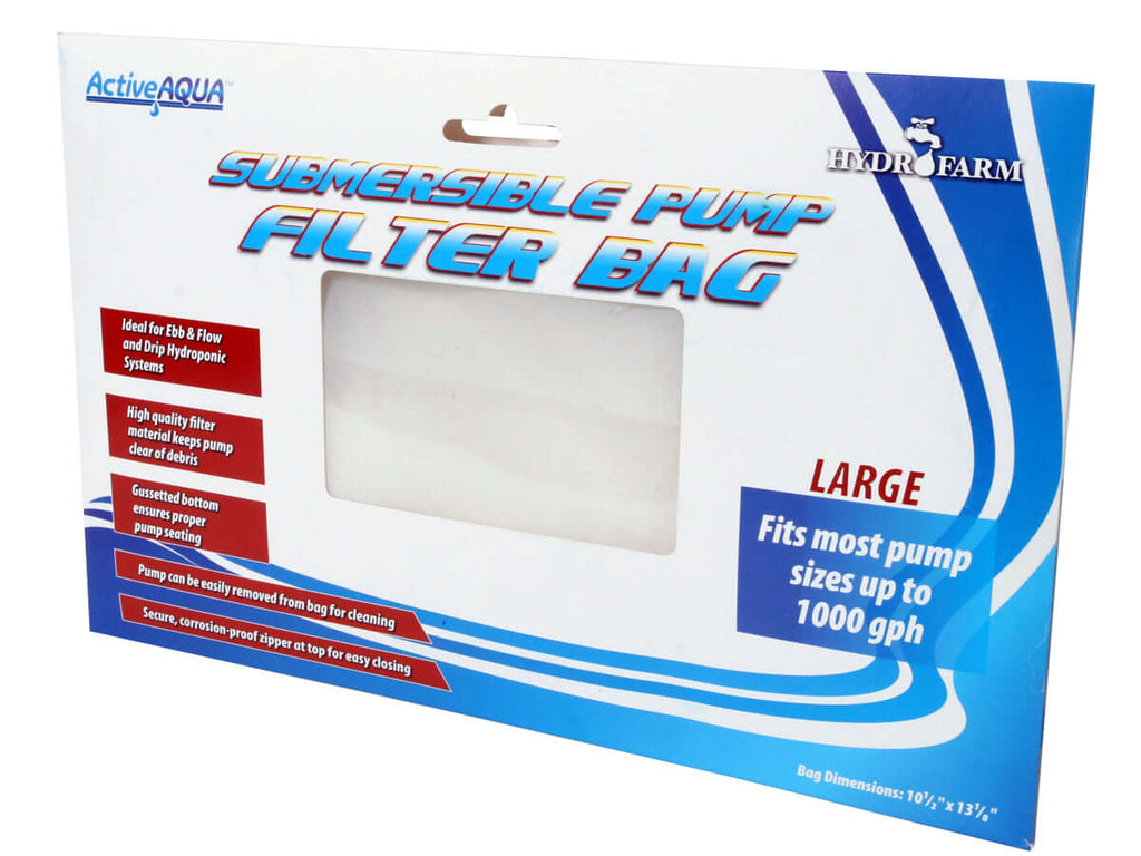Active Aqua Submersible Pump Filter Bag 10.5" x 13.125" product image 1