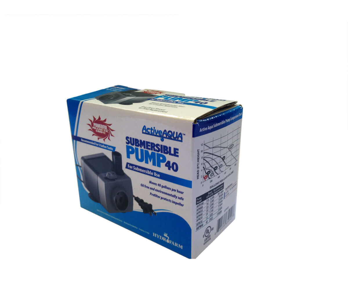 Active Aqua Submersible Water Pump 40 GPH product image 3