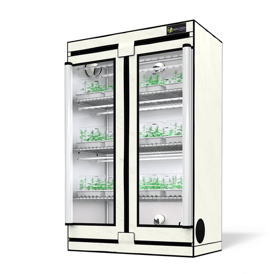 Active Grow Clones & Cuttings 3-Tier Walden White LED Grow Tent Kit product image 1