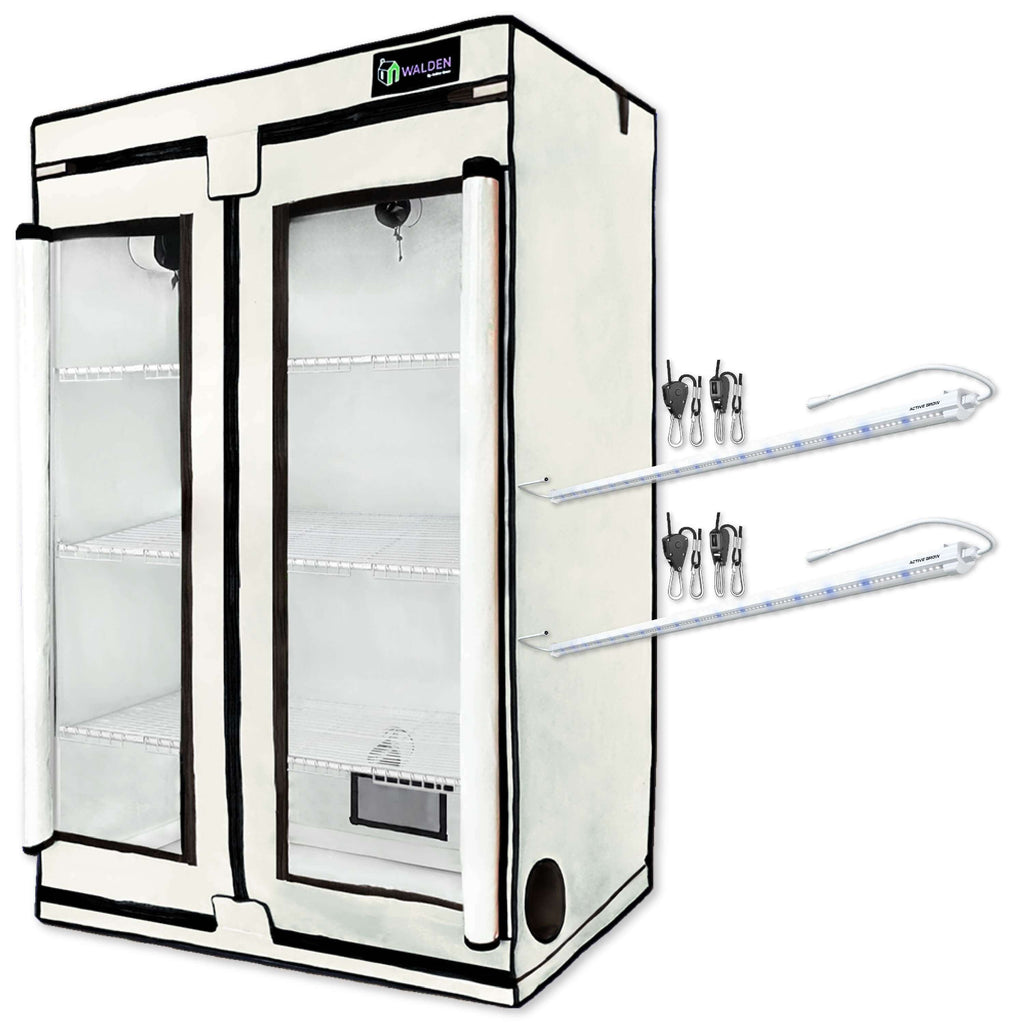 Active Grow Mushroom Fruiting & Incubation 3-Tier Walden White LED product image 2