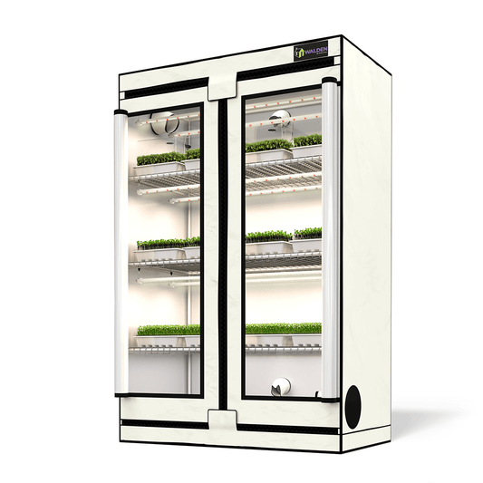 Active Grow Seeds & Starts 3-Tier Walden White LED Grow Tent Kit product image 1