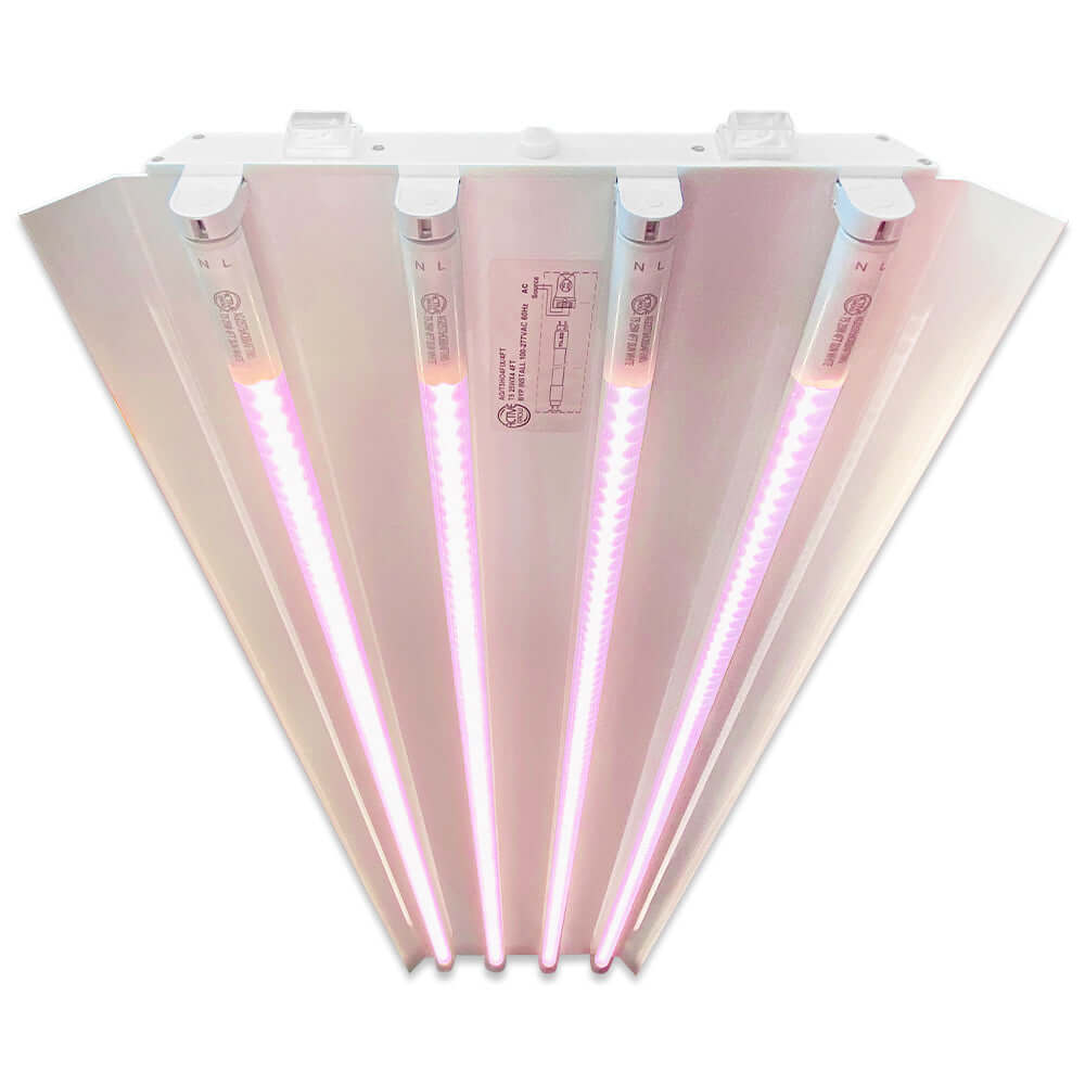 Active Grow T5 HO 2.0 4FT 4 Lamp LED Grow Light (216W Eqv.) - Red product image 4