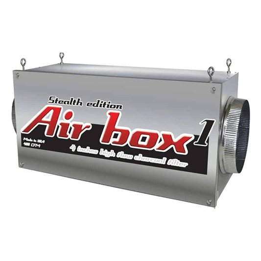 Air Box 1 Stealth Edition 4" Carbon Filter | HT4496 | Grow Tents Depot | Climate Control | 816731012959