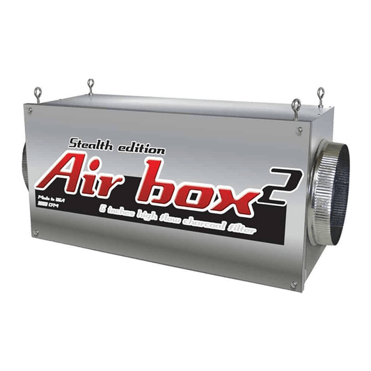 Air Box 2 Stealth Edition 6" Carbon Filter | HT4765 | Grow Tents Depot | Climate Control |