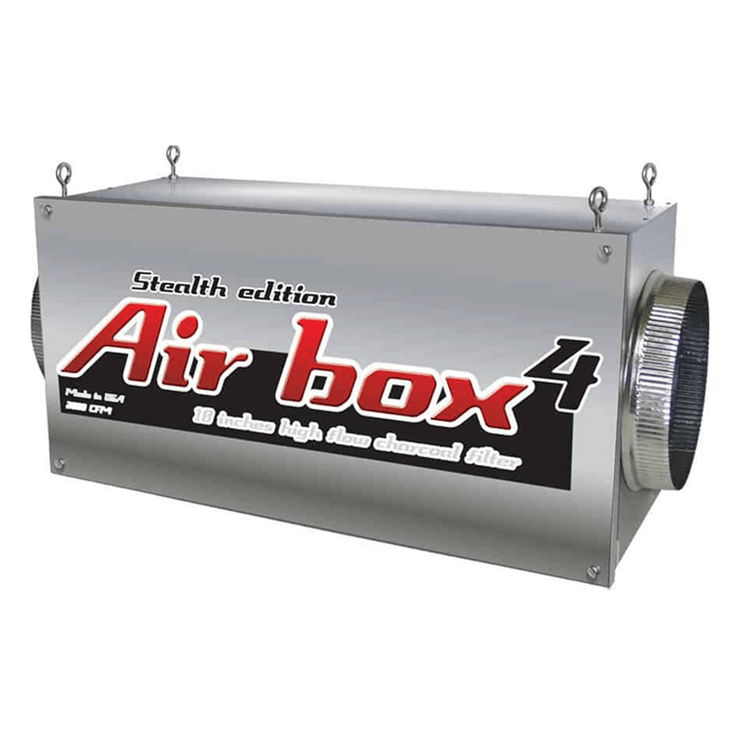 Air Box 4 Stealth Edition 10" Carbon Filter HT4716 Climate Control 816731012973