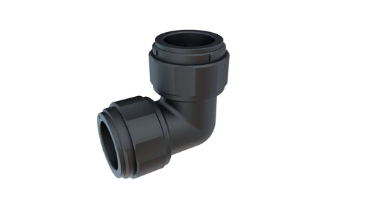ALIEN Hydroponics DM Push-Fit Elbow 28mm V-SYSTEM product image 1