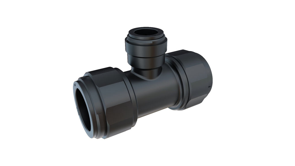 ALIEN Hydroponics DM Push-Fit Tee 28-15mm V-SYSTEM product image 1