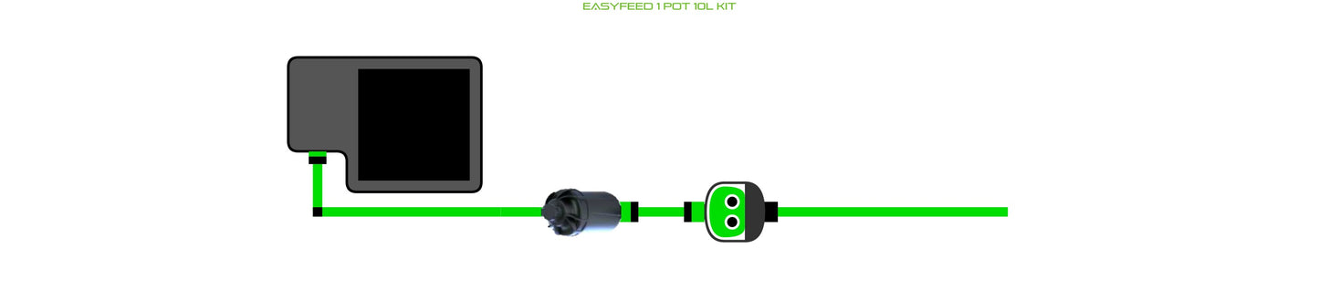 ALIEN Hydroponics EasyFeed 1 Pot 10L Kit product image 1