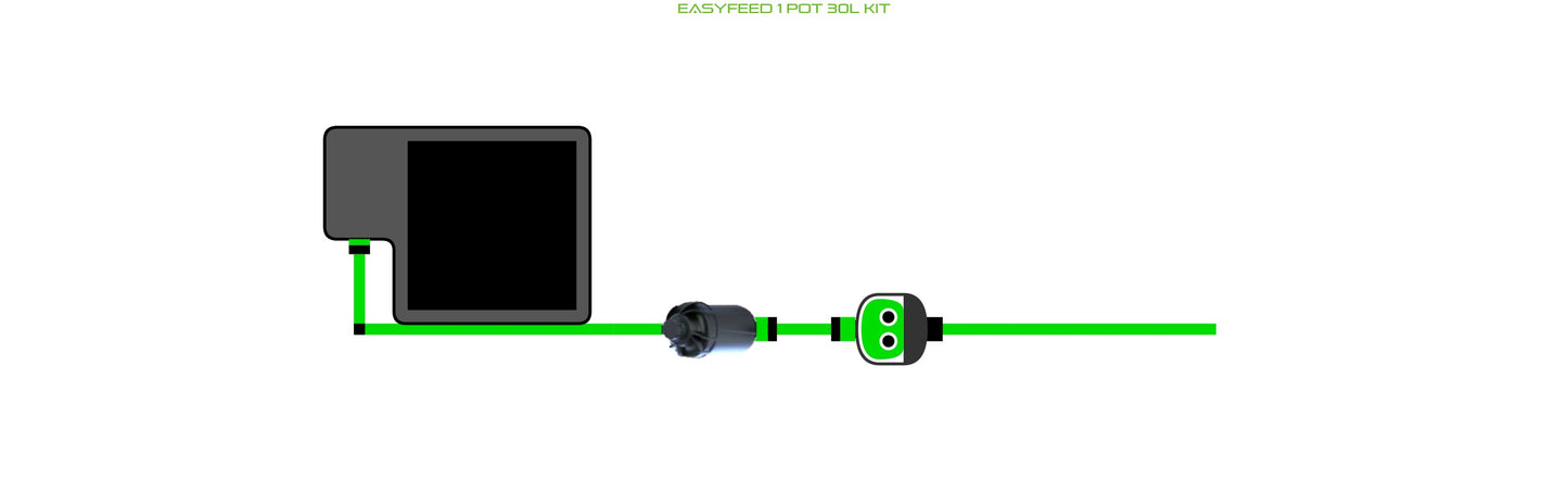 ALIEN Hydroponics EasyFeed 1 Pot 30L Kit product image 1