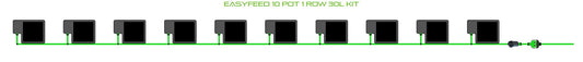 ALIEN Hydroponics EasyFeed 10 Pot 1 Row 30L Kit product image 1