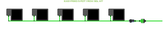 ALIEN Hydroponics EasyFeed 5 Pot 1 Row 30L Kit product image 1