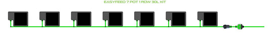 ALIEN Hydroponics EasyFeed 7 Pot 1 Row 30L Kit product image 1