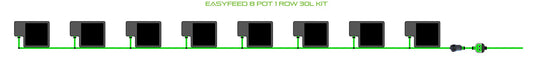 ALIEN Hydroponics EasyFeed 8 Pot 1 Row 30L Kit product image 1