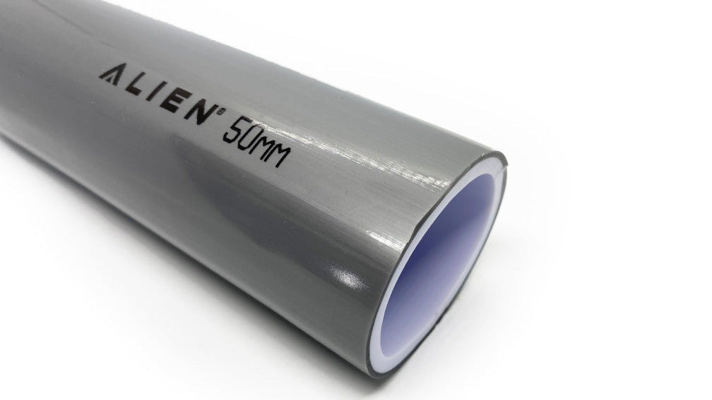 ALIEN Hydroponics Pipe 50mm Silver 66cm Piece product image 1