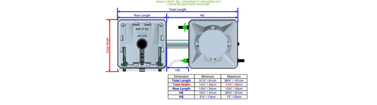 ALIEN Hydroponics RAIN 1 Pot 15L Compact Header Kit product image 1