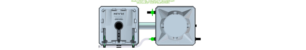 ALIEN Hydroponics RAIN 1 Pot 15L Compact Header Kit product image 3