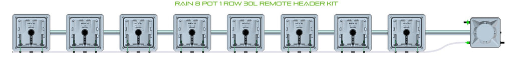 ALIEN Hydroponics RAIN 8 Pot 1 Row 30L Remote Header Kit product image 2