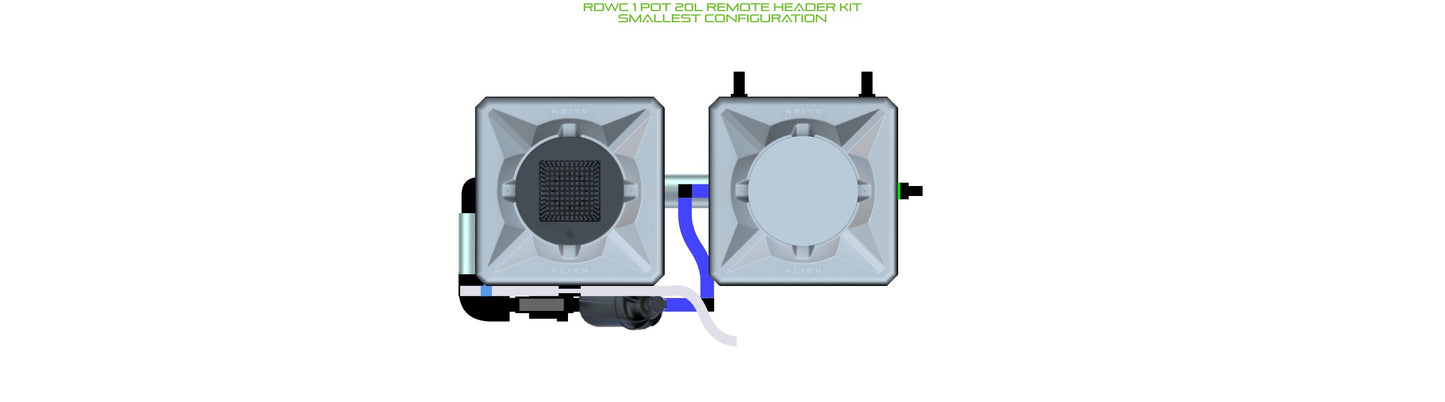 ALIEN Hydroponics RDWC 1 Pot 20L Remote Header Kit product image 3