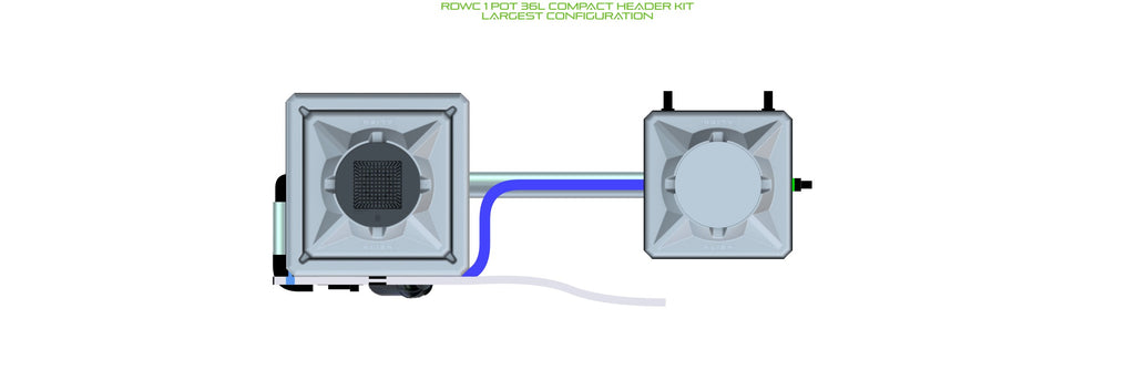 ALIEN Hydroponics RDWC 1 Pot 36L Compact Header Kit product image 4