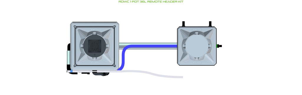 ALIEN Hydroponics RDWC 1 Pot 36L Remote Header Kit product image 1