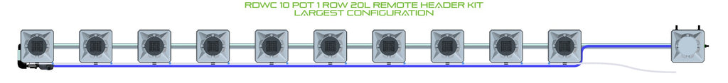 ALIEN Hydroponics RDWC 10 Pot 1 Row 20L Remote Header Kit product image 4