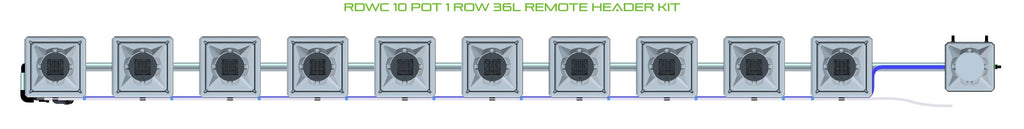 ALIEN Hydroponics RDWC 10 Pot 1 Row 36L Remote Header Kit product image 2