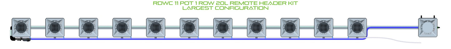 ALIEN Hydroponics RDWC 11 Pot 1 Row 20L Remote Header Kit product image 4