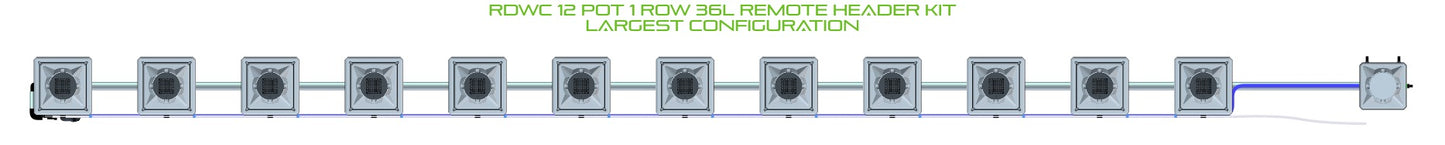 ALIEN Hydroponics RDWC 12 Pot 1 Row 36L Remote Header Kit product image 4
