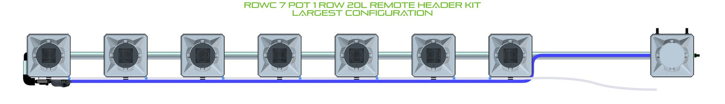 ALIEN Hydroponics RDWC 7 Pot 1 Row 20L Remote Header Kit product image 4