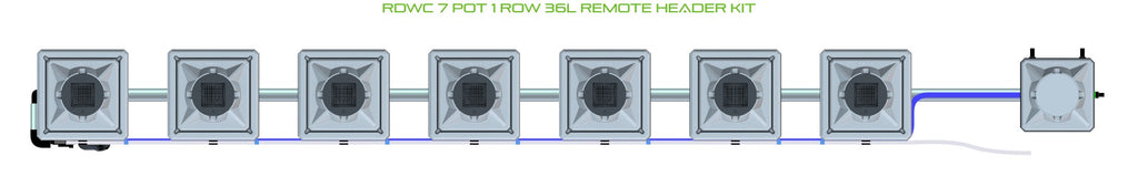 ALIEN Hydroponics RDWC 7 Pot 1 Row 36L Remote Header Kit product image 2
