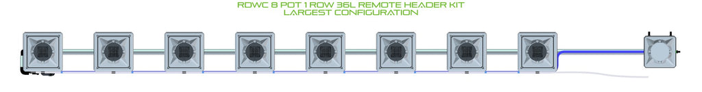 ALIEN Hydroponics RDWC 8 Pot 1 Row 36L Remote Header Kit product image 4