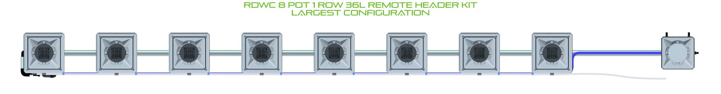 ALIEN Hydroponics RDWC 8 Pot 1 Row 36L Remote Header Kit product image 4