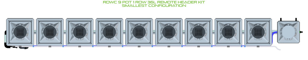 ALIEN Hydroponics RDWC 9 Pot 1 Row 36L Remote Header Kit product image 3