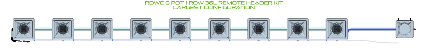 ALIEN Hydroponics RDWC 9 Pot 1 Row 36L Remote Header Kit product image 4