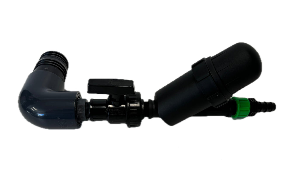 ALIEN Hydroponics RDWC Elbow, Ball Valve and Filter product image 1