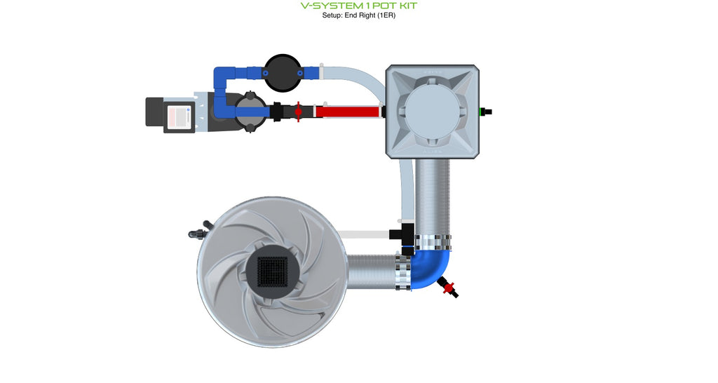 ALIEN Hydroponics V-SYSTEM 1 Pot Kit product image 5