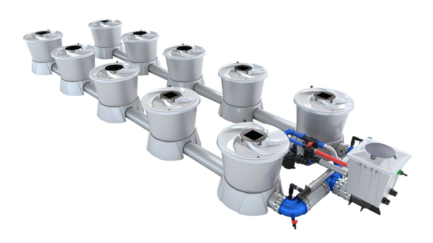 ALIEN Hydroponics V-SYSTEM 10 Pot 2 Row Kit product image 1