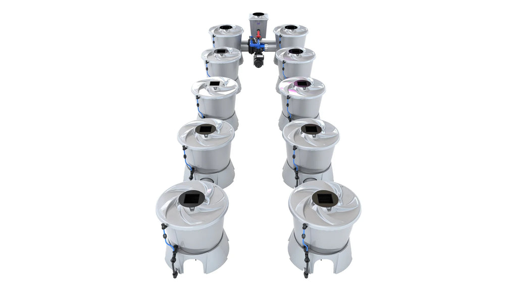 ALIEN Hydroponics V-SYSTEM 10 Pot 2 Row Kit product image 2