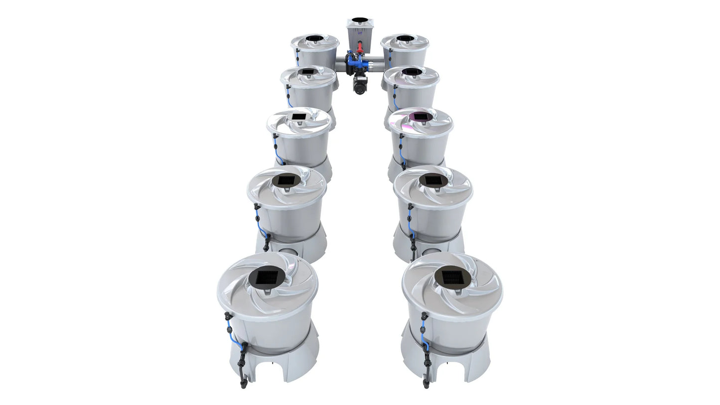 ALIEN Hydroponics V-SYSTEM 10 Pot 2 Row Kit product image 2