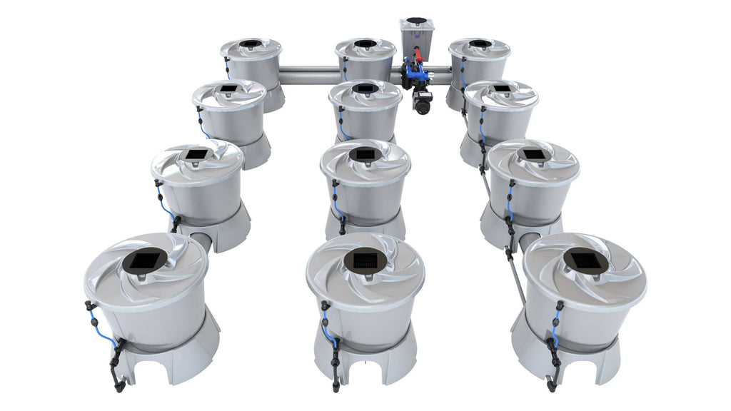 ALIEN Hydroponics V-SYSTEM 12 Pot 3 Row Kit product image 2