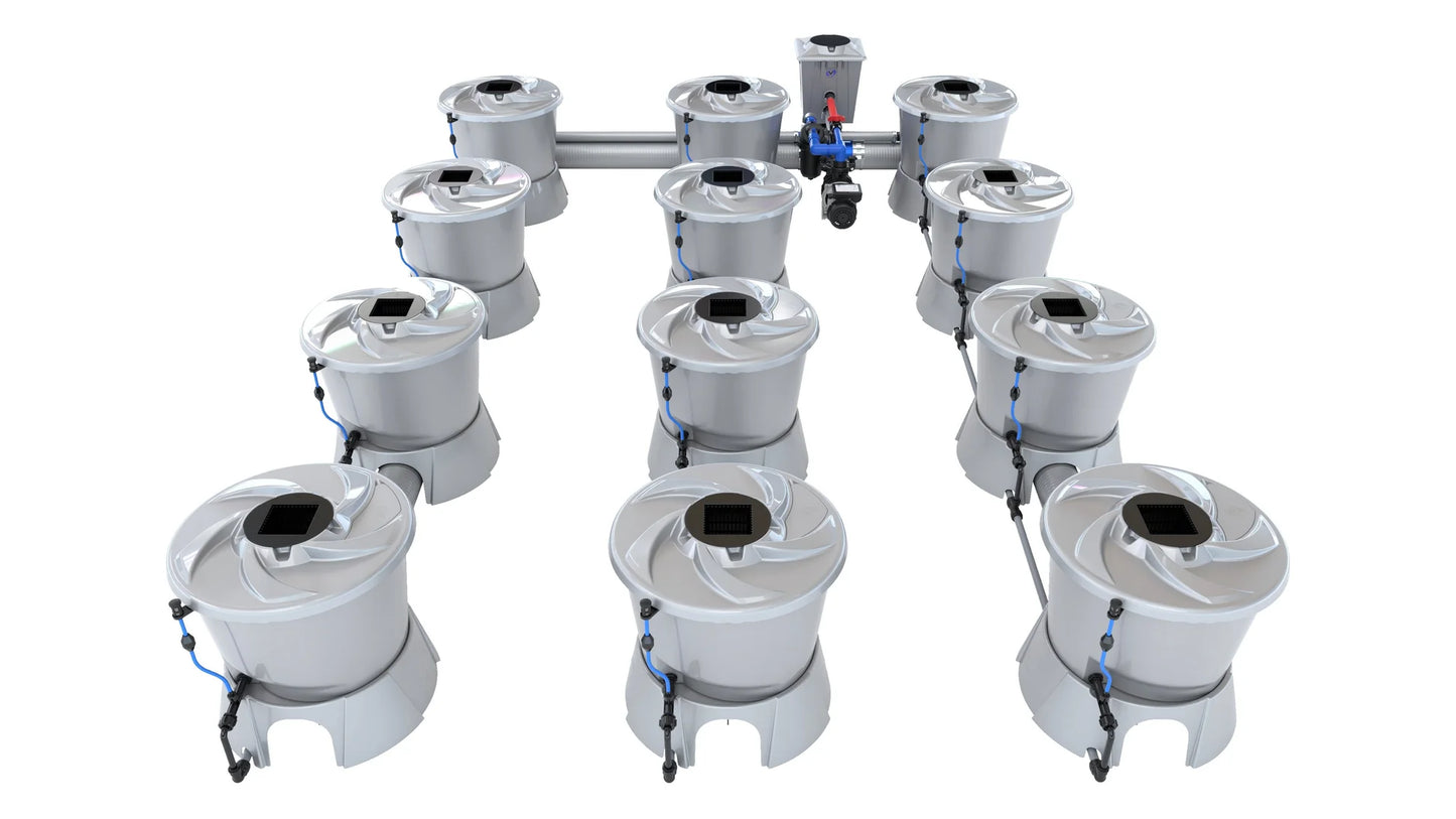 ALIEN Hydroponics V-SYSTEM 12 Pot 3 Row Kit product image 2