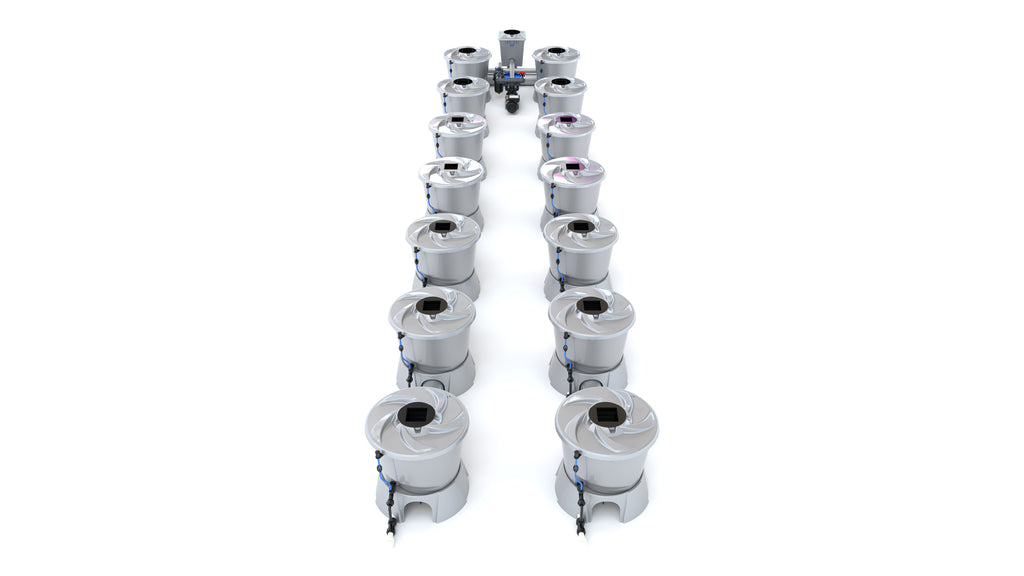 ALIEN Hydroponics V-SYSTEM 14 Pot 2 Row Kit product image 2