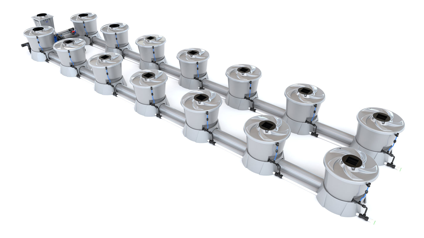 ALIEN Hydroponics V-SYSTEM 14 Pot 2 Row Kit product image 3