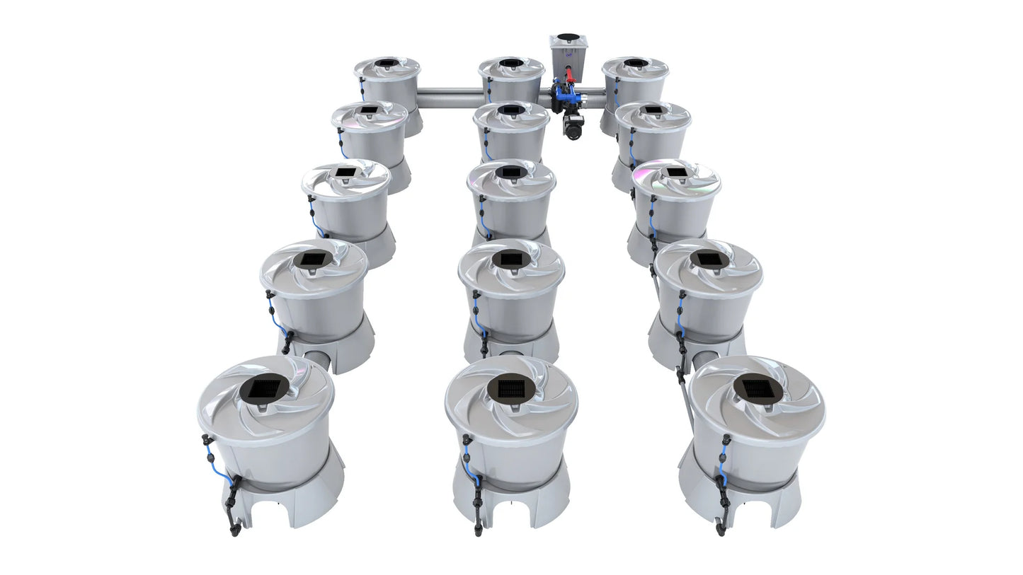 ALIEN Hydroponics V-SYSTEM 15 Pot 3 Row Kit product image 2