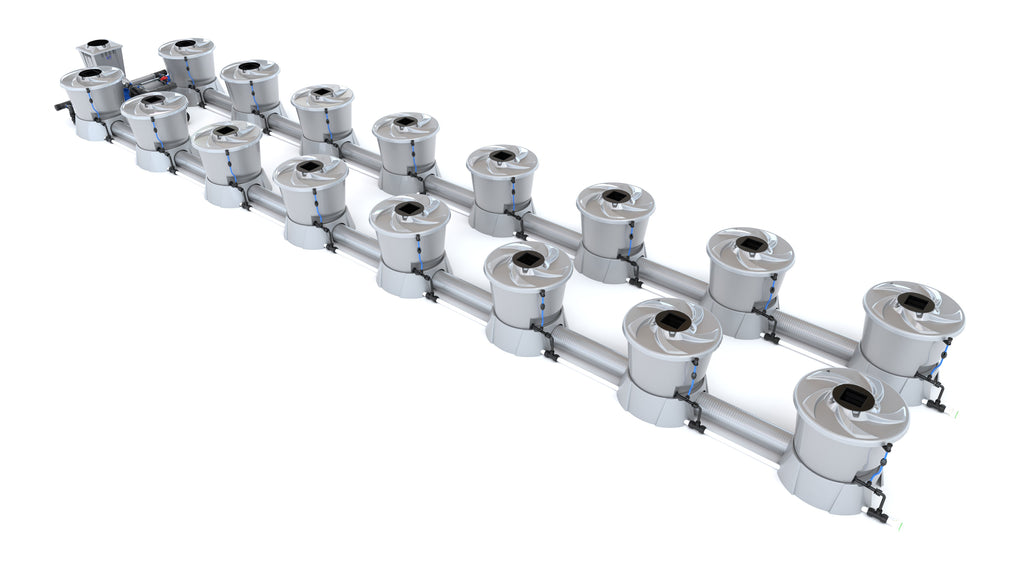ALIEN Hydroponics V-SYSTEM 16 Pot 2 Row Kit product image 3