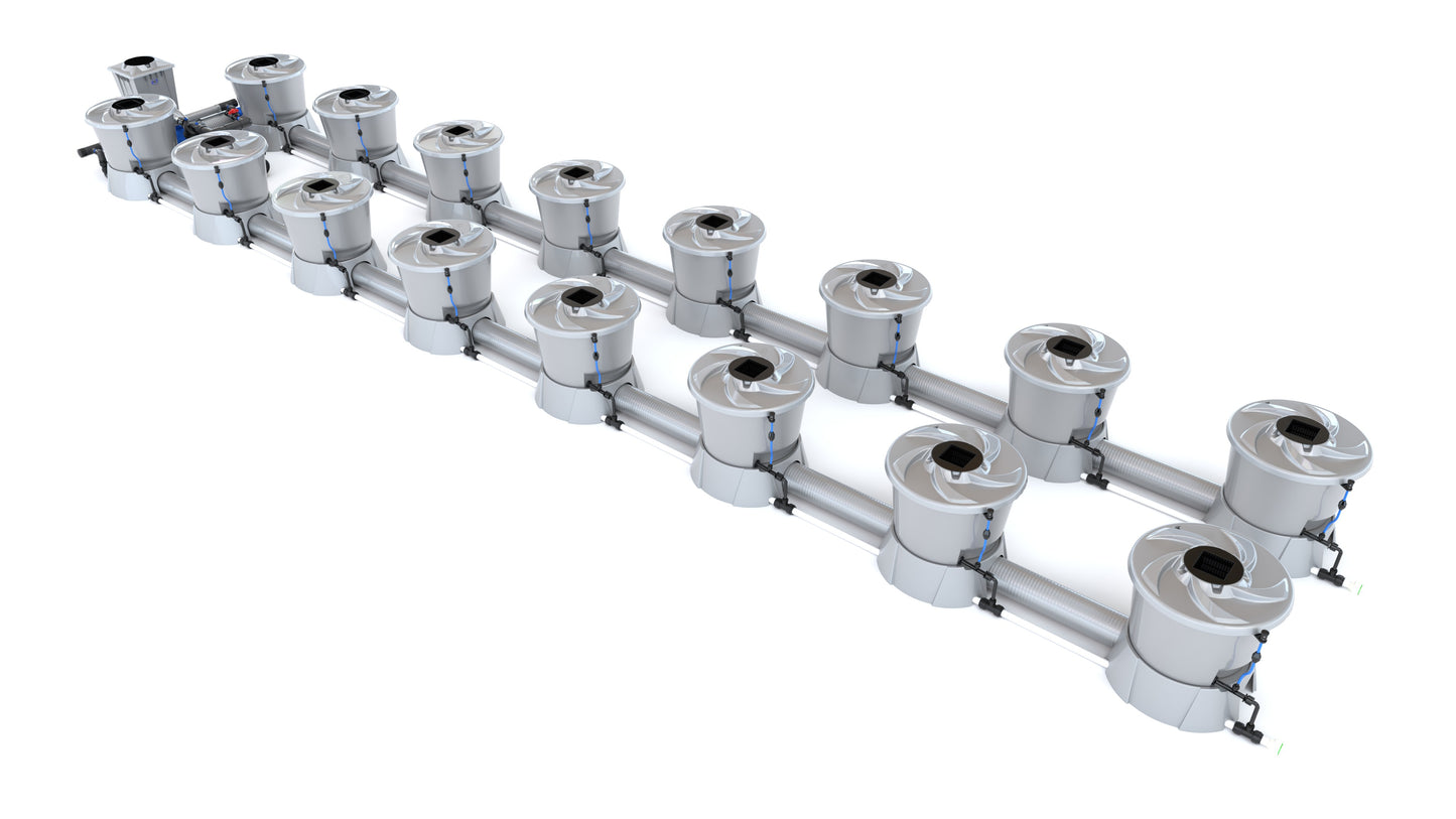 ALIEN Hydroponics V-SYSTEM 16 Pot 2 Row Kit product image 3
