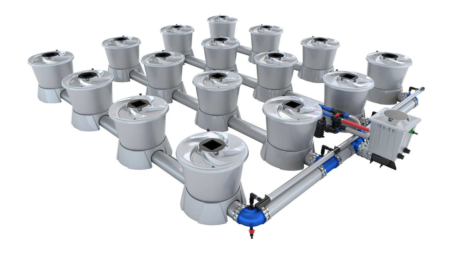 ALIEN Hydroponics V-SYSTEM 16 Pot 4 Row Kit product image 1