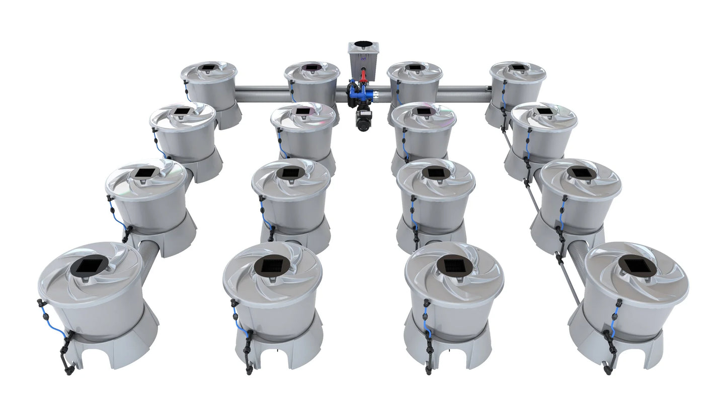 ALIEN Hydroponics V-SYSTEM 16 Pot 4 Row Kit product image 2